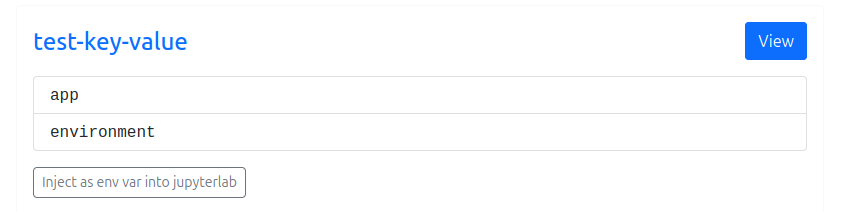 Credential can only be viewed, not edited or deleted.